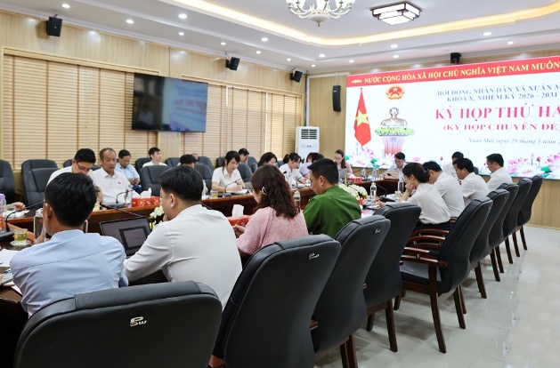 Hội đồng nhân dân xã Xuân Mai khóa X, nhiệm kỳ 2026-2031 tổ chức Kỳ họp thứ 2 - Kỳ họp chuyên đề- Ảnh 2.
