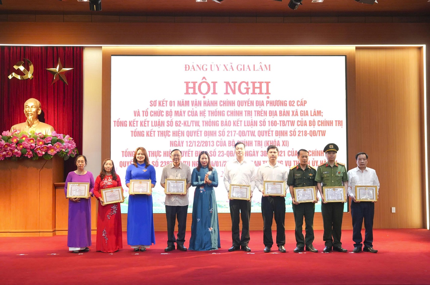 Xã Gia Lâm sơ kết 1 năm vận hành mô hình chính quyền địa phương 2 cấp- Ảnh 6.