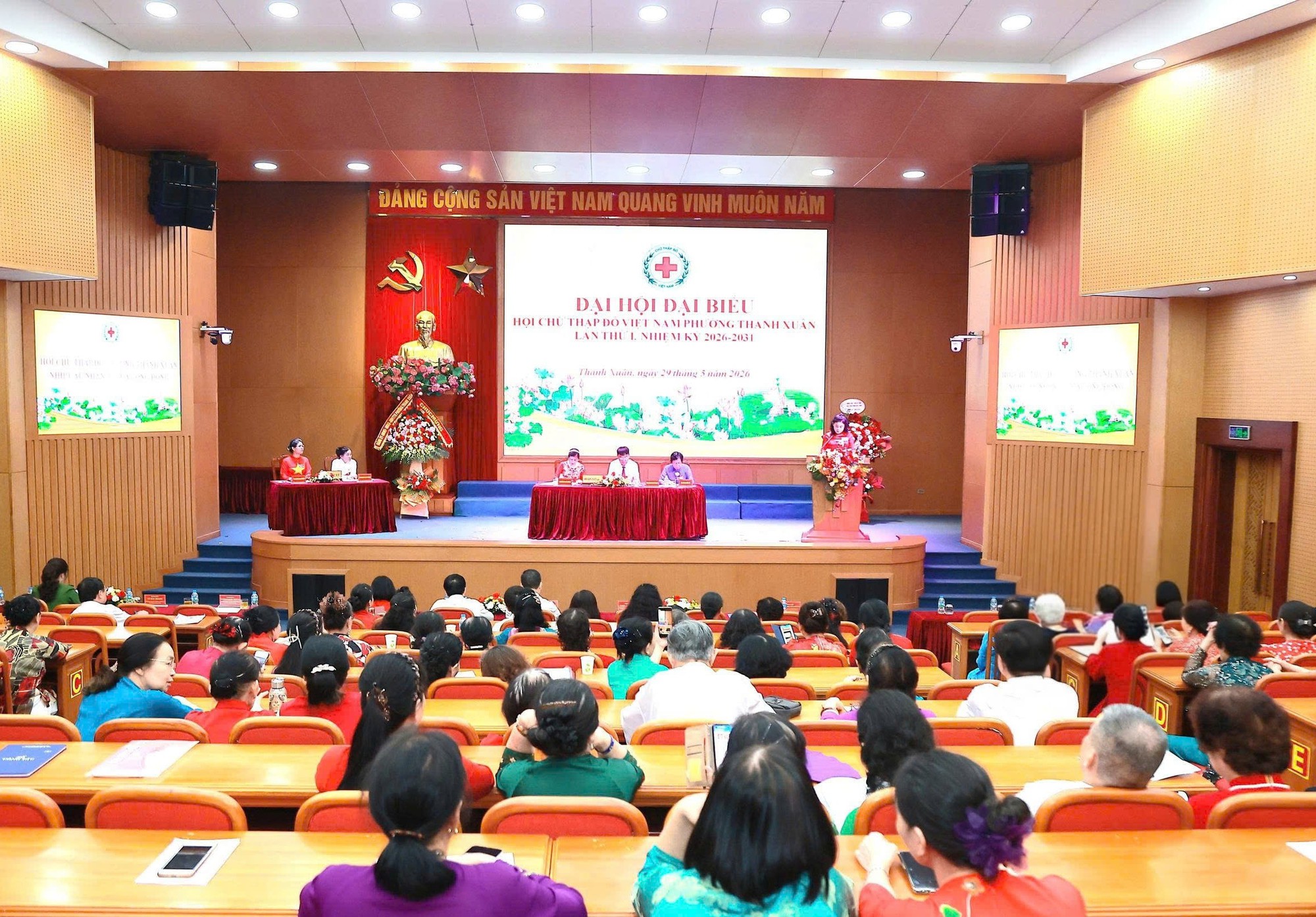 Hội Chữ thập đỏ phường Thanh Xuân bầu Ban Chấp hành nhiệm kỳ mới- Ảnh 2.
