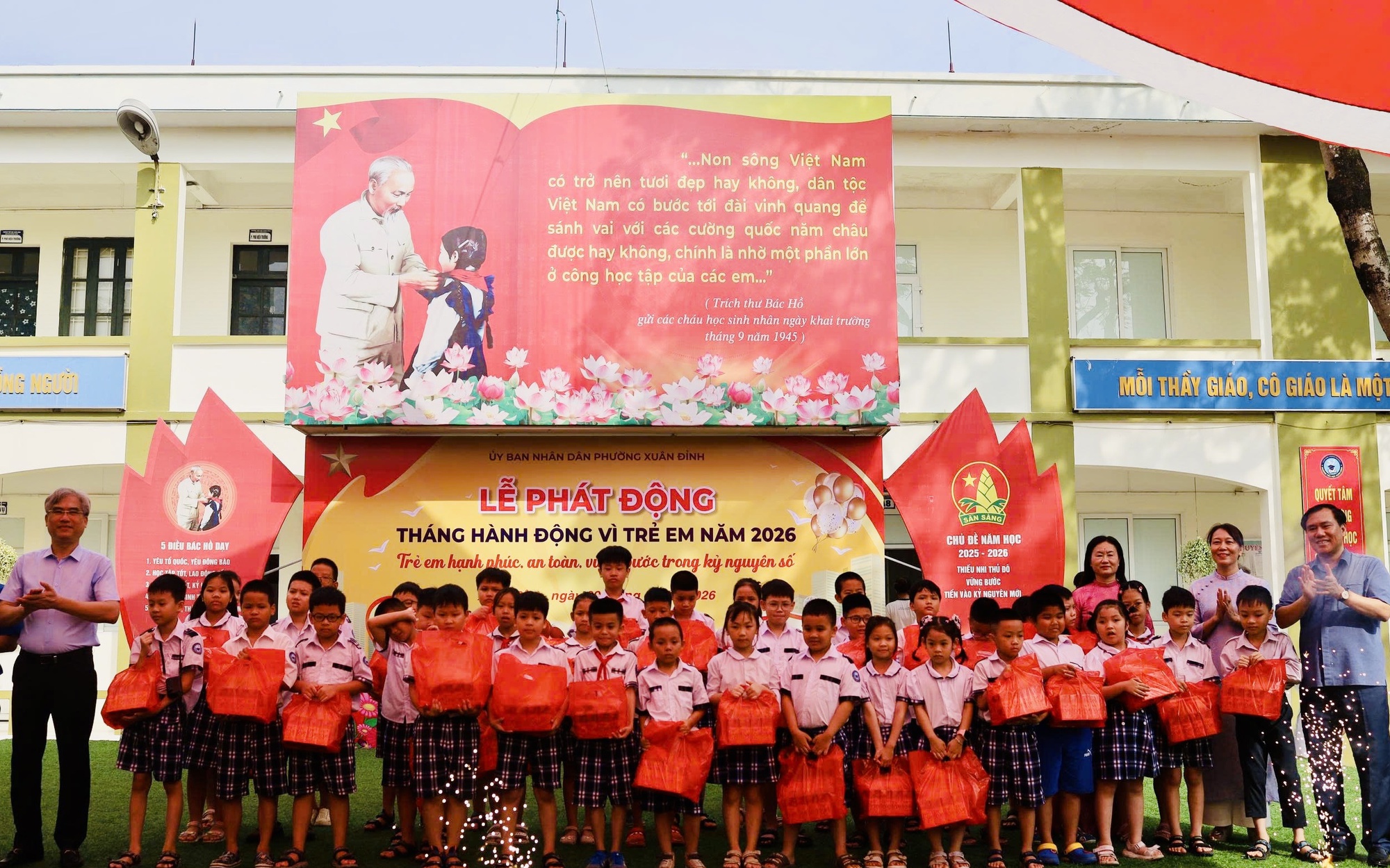 Phường Xuân Đỉnh: Chung tay vì trẻ em hạnh phúc, an toàn và phát triển toàn diện