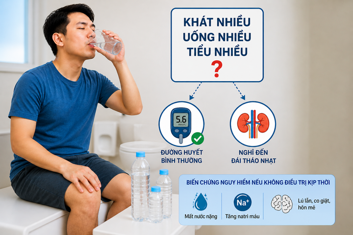 Bác sĩ cảnh báo bệnh nguy hiểm dễ bị nhầm với tiểu đường- Ảnh 1.