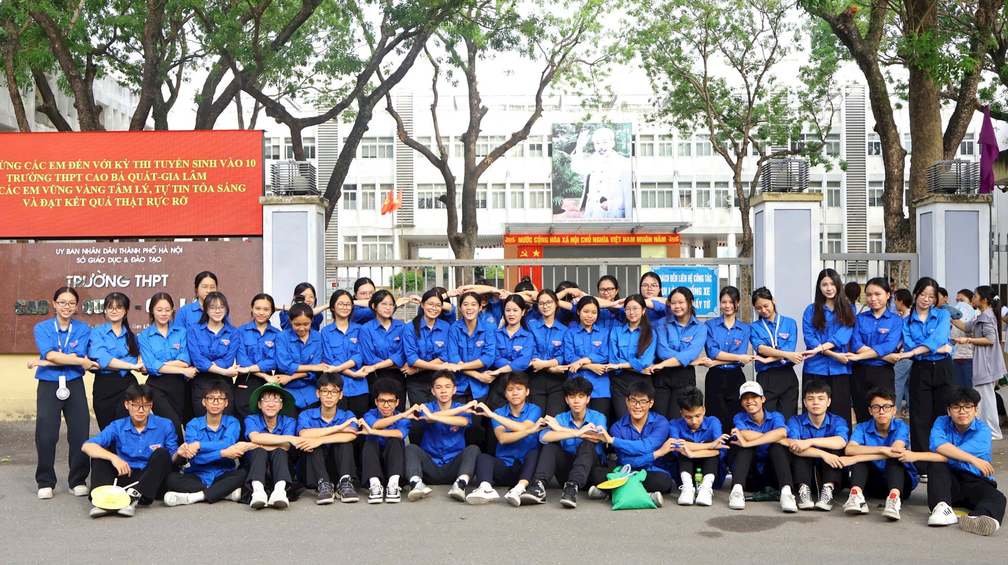 Tuổi trẻ xã Gia Lâm đồng hành cùng sĩ tử trong Kỳ thi tuyển sinh vào lớp 10- Ảnh 4.