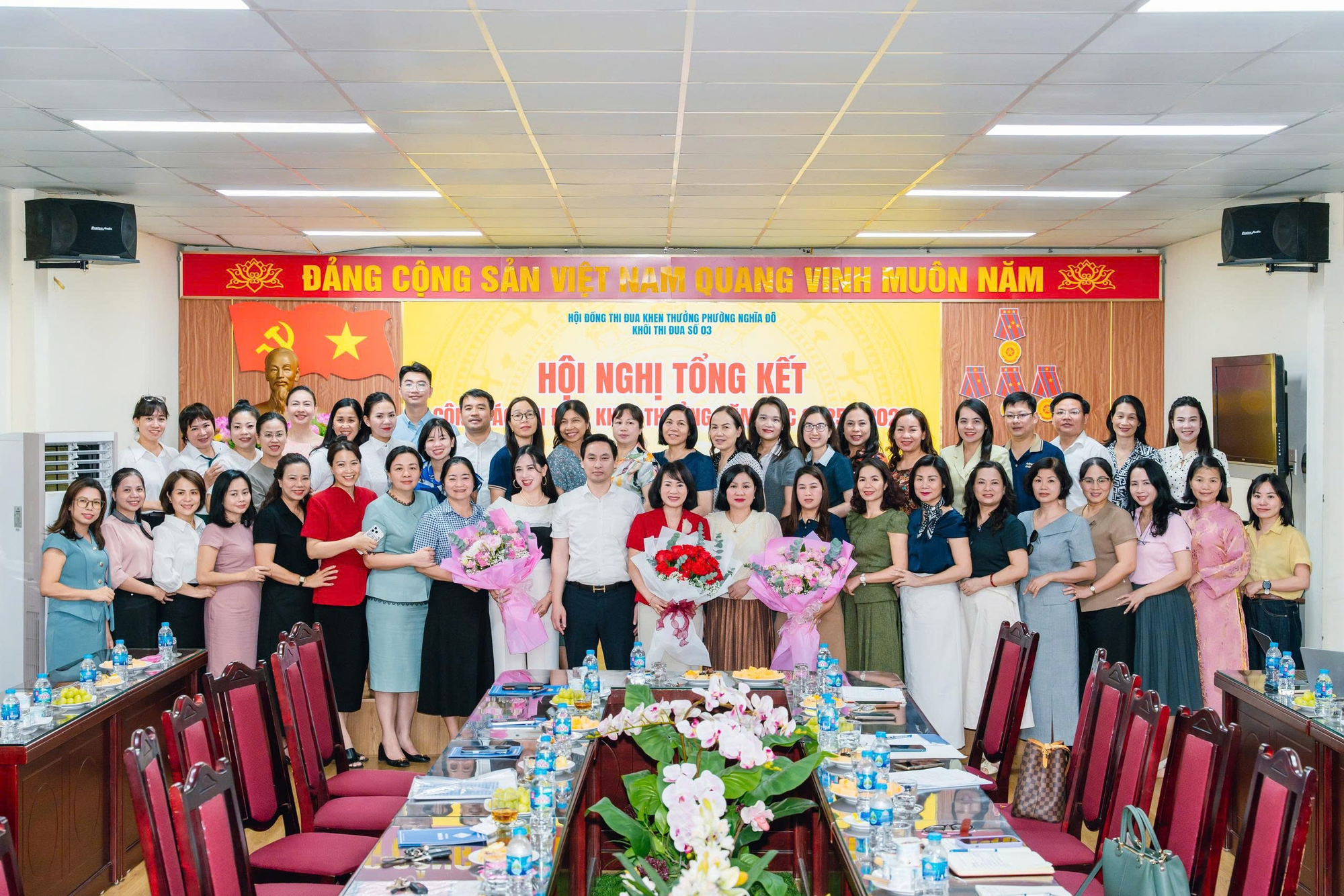 HỘI NGHỊ XÉT THI ĐUA KHEN THƯỞNG KHỐI TRƯỜNG HỌC NĂM HỌC 2025 – 2026- Ảnh 1.