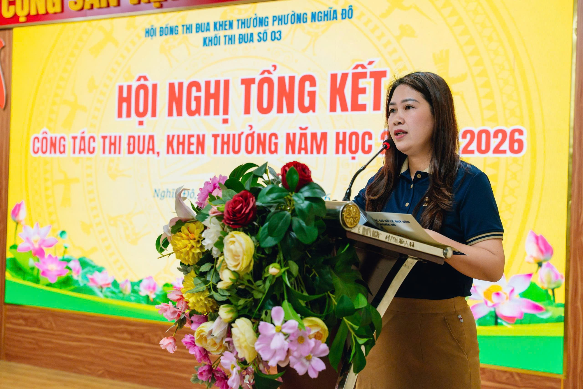 HỘI NGHỊ XÉT THI ĐUA KHEN THƯỞNG KHỐI TRƯỜNG HỌC NĂM HỌC 2025 – 2026- Ảnh 3.