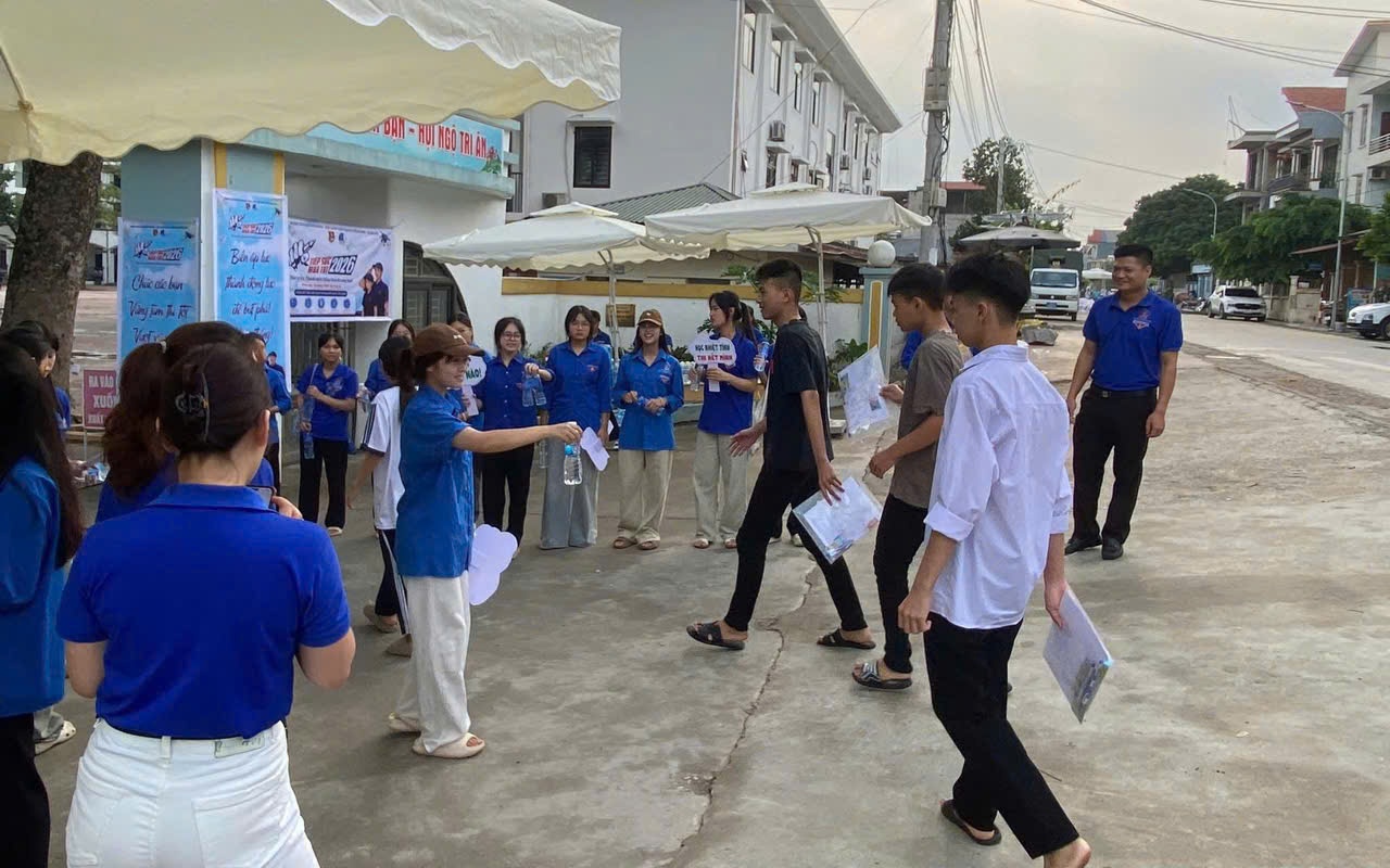 Hơn 800 thí sinh xã Hồng Sơn chính thức bước vào kỳ thi lớp 10