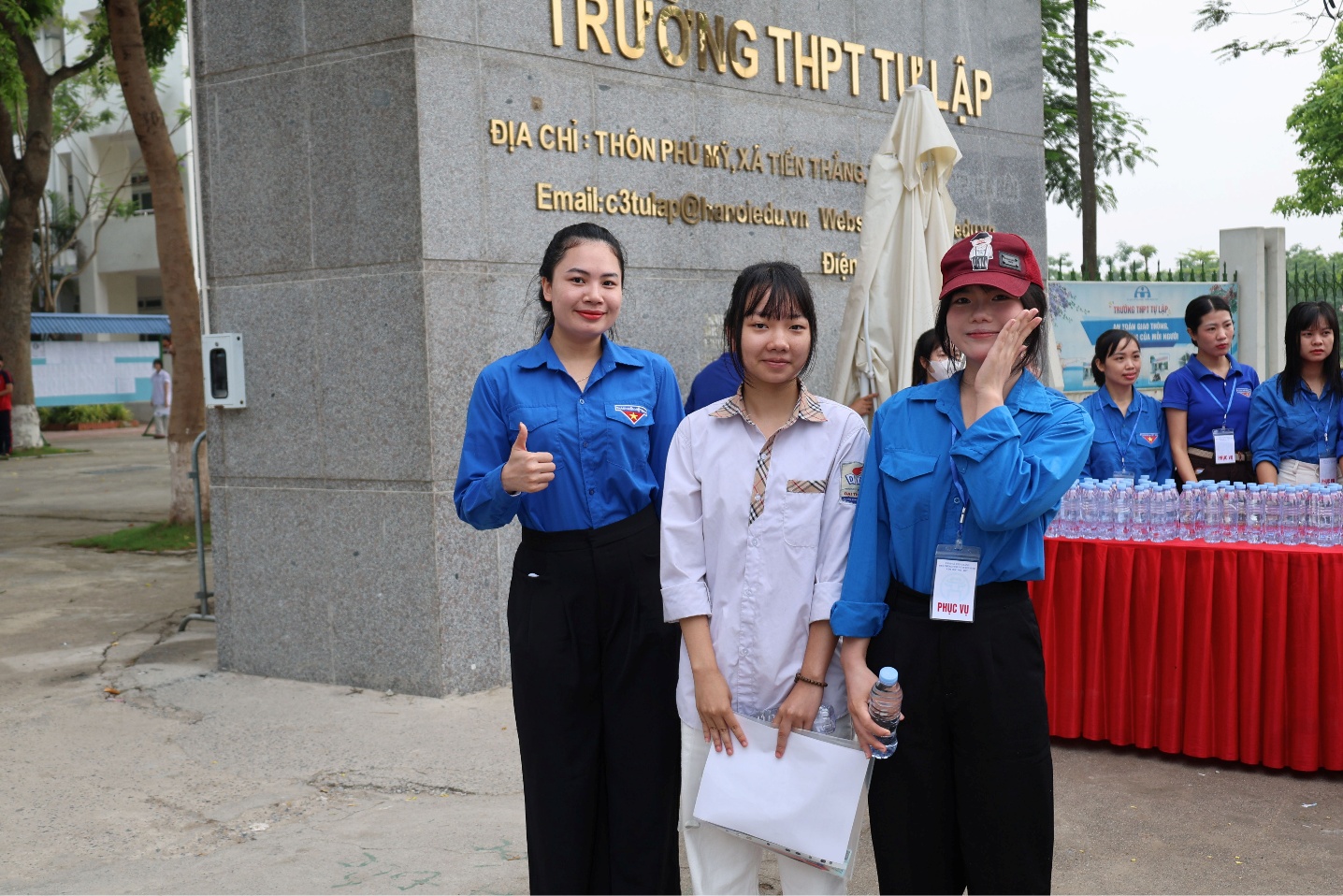 Xã Tiến Thắng: Ngày thi cuối cùng tại điểm thi trường THPT Tự Lập diễn ra thuận lợi, đúng quy chế- Ảnh 4.