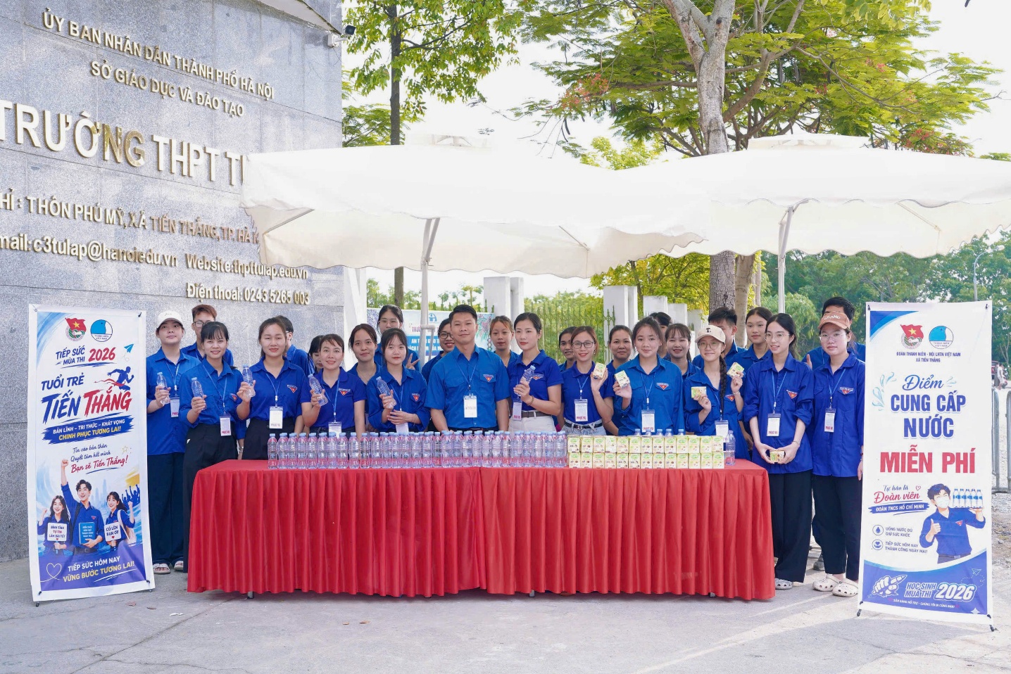 Xã Tiến Thắng: Ngày thi cuối cùng tại điểm thi trường THPT Tự Lập diễn ra thuận lợi, đúng quy chế- Ảnh 9.