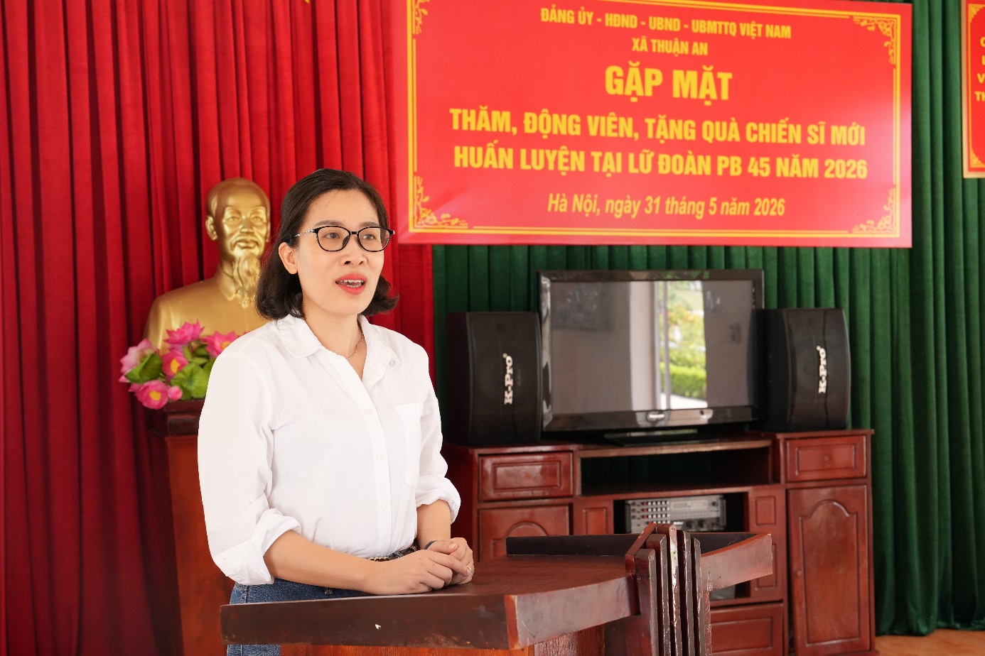 Xã Thuận An thăm, động viên tân binh nhập ngũ năm 2026- Ảnh 2.
