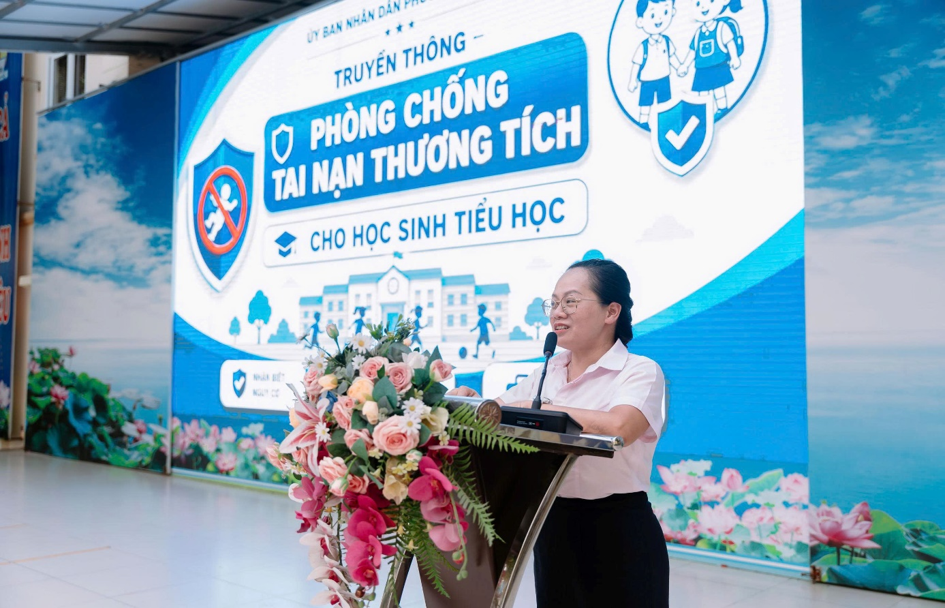 Phường Yên Hòa tổ chức tuyên truyền phòng, chống tai nạn thương tích cho học sinh tiểu học- Ảnh 5.