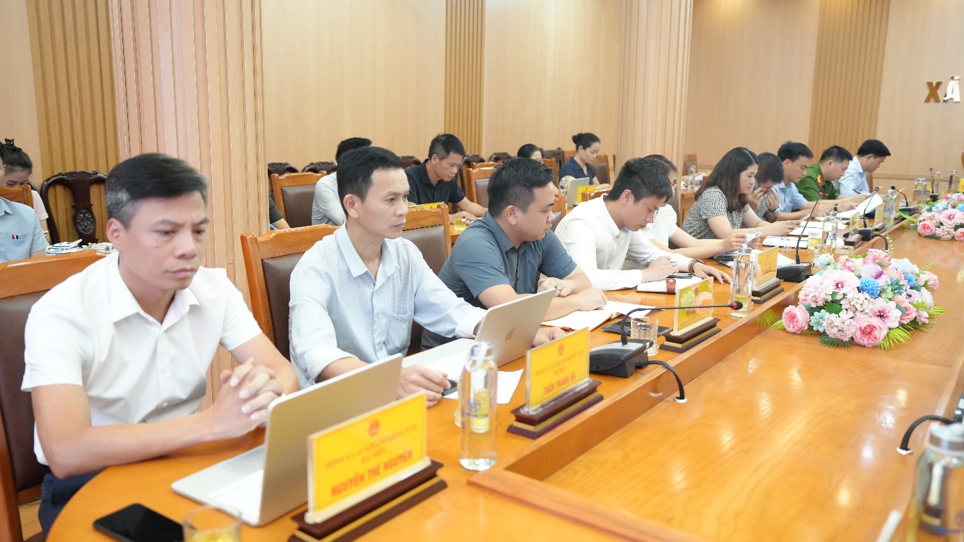 Thường trực HĐND xã An Khánh&nbsp;tổ chức phiên giải trình về công tác quản lý, khai thác chợ, các điểm chợ gắn với thực hiện Chỉ thị số 05 của Ban Thường vụ Đảng ủy xã- Ảnh 3.