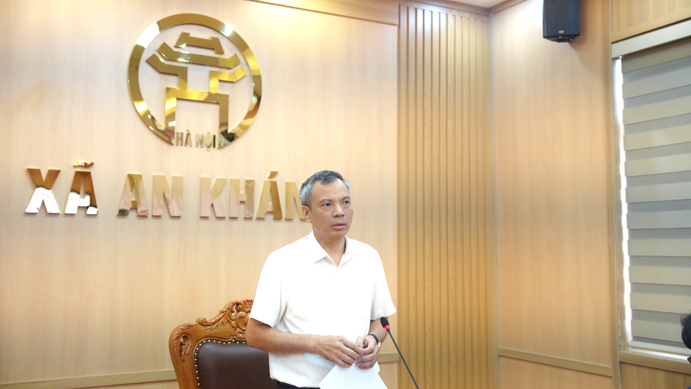 Thường trực HĐND xã An Khánh&nbsp;tổ chức phiên giải trình về công tác quản lý, khai thác chợ, các điểm chợ gắn với thực hiện Chỉ thị số 05 của Ban Thường vụ Đảng ủy xã- Ảnh 10.