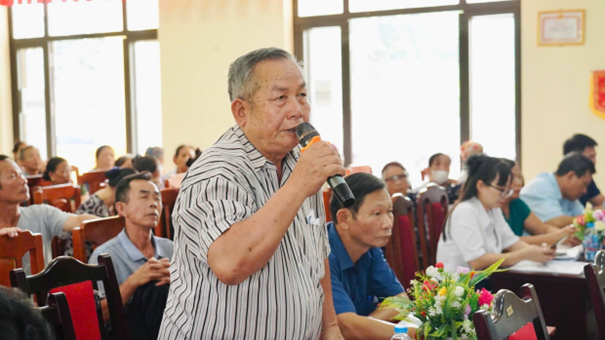 Yên Lãng tổ chức hội nghị thông tin dự án tái định cư phục vụ giải phóng mặt bằng- Ảnh 2.