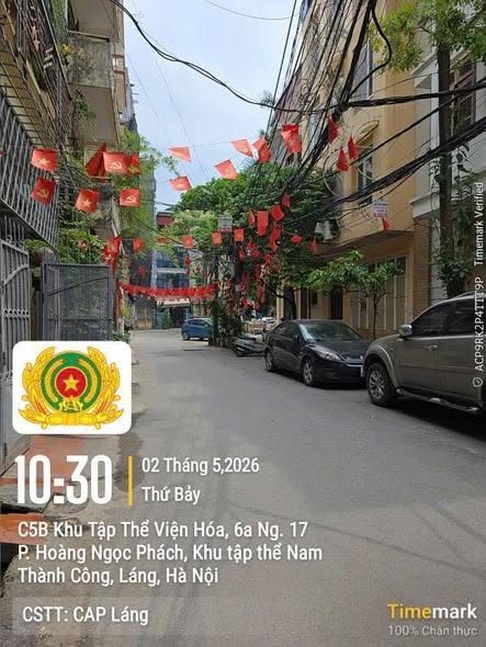 Phường Láng ra quân xử lý tình trạng Ô tô đỗ sai qui định.- Ảnh 5.