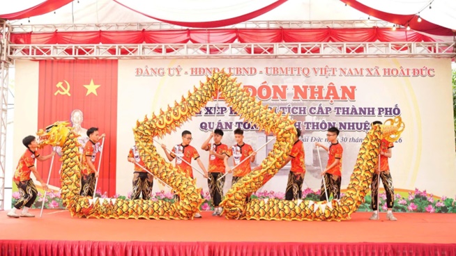 Lễ đón nhận bằng xếp hạng di tích cấp Thành phố Quán Tổng và Đình thôn Nhuệ- Ảnh 9.