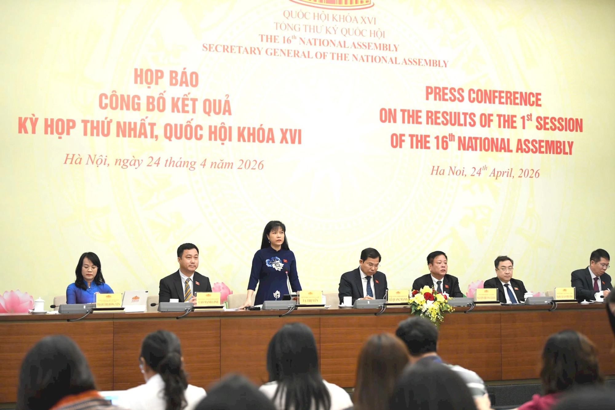 Kỳ họp thứ nhất, Quốc hội khóa XVI: Thông qua 9 luật và 5 nghị quyết- Ảnh 4.