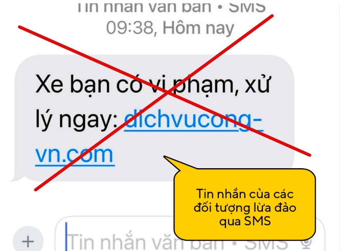 Cảnh báo chiêu trò lừa đảo "phạt nguội" qua website giả mạo dịch vụ công- Ảnh 1.