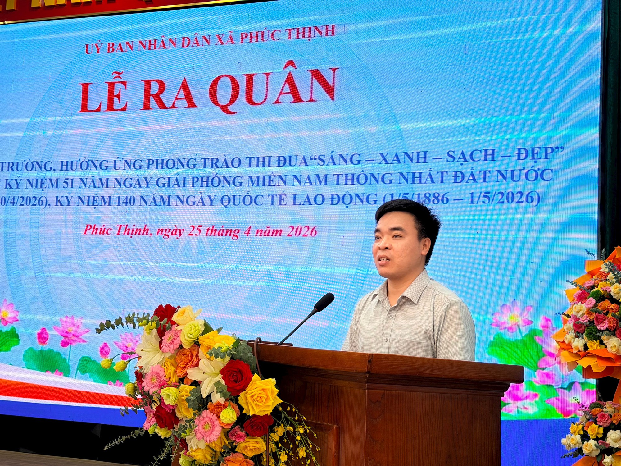 Phúc Thịnh phát động phong trào “Sáng - Xanh - Sạch - Đẹp” năm 2026- Ảnh 2.