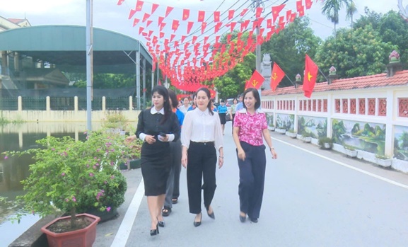 UB MTTQ Hoài Đức thực hiện các mô hình, công trình, phần việc tiêu biểu chào mừng Đại hội MTTQ Việt Nam nhiệm kỳ 2026 - 2031- Ảnh 7.