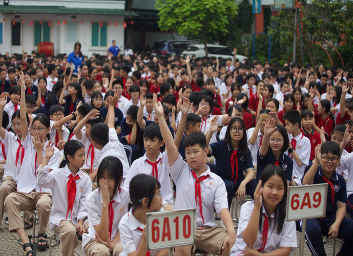 HỌC SINH TRƯỜNG THCS YÊN SỞ TẬP HUẤN KỸ NĂNG
PHÒNG TRÁNH TAI NẠN ĐUỐI NƯỚC NĂM HỌC 2025 – 2026- Ảnh 2.