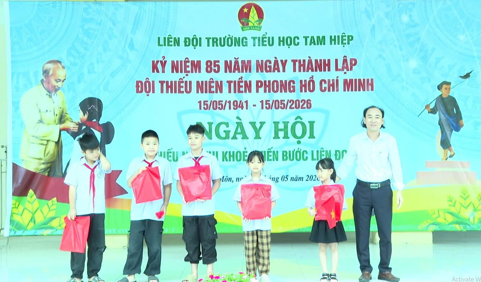 KỶ NIỆM 85 NĂM NGÀY THÀNH LẬP ĐỘI THIẾU NIÊN TIỀN PHONG HỒ CHÍ MINH- Ảnh 6.