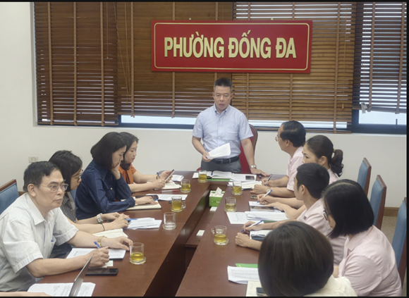 Phiên họp thứ nhất Ban đại diện Hội đồng quản trị Ngân hàng Chính sách xã hội phường Đống Đa năm 2026- Ảnh 3.