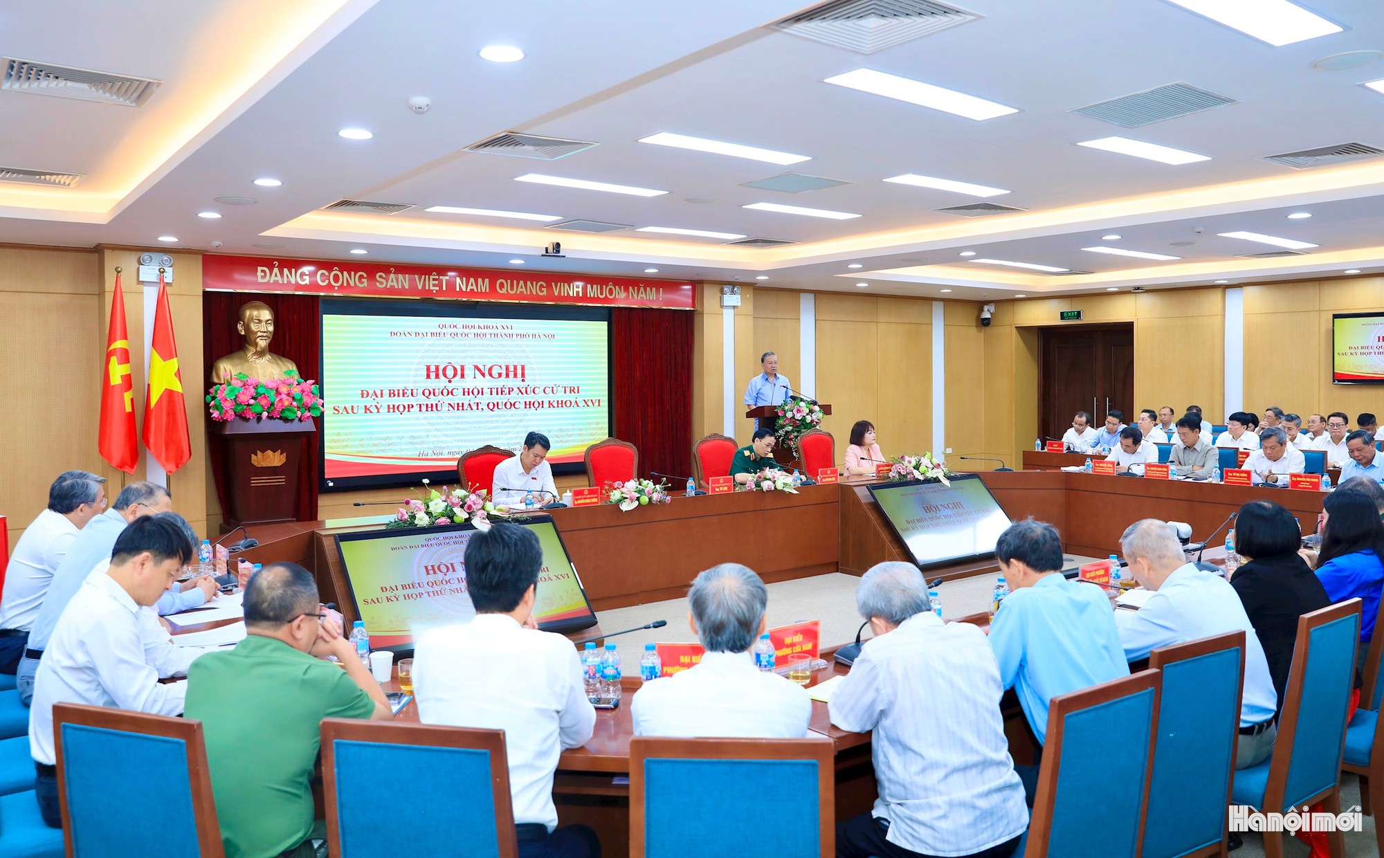 Tổng Bí thư, Chủ tịch nước Tô Lâm tiếp xúc cử tri Hà Nội- Ảnh 2.