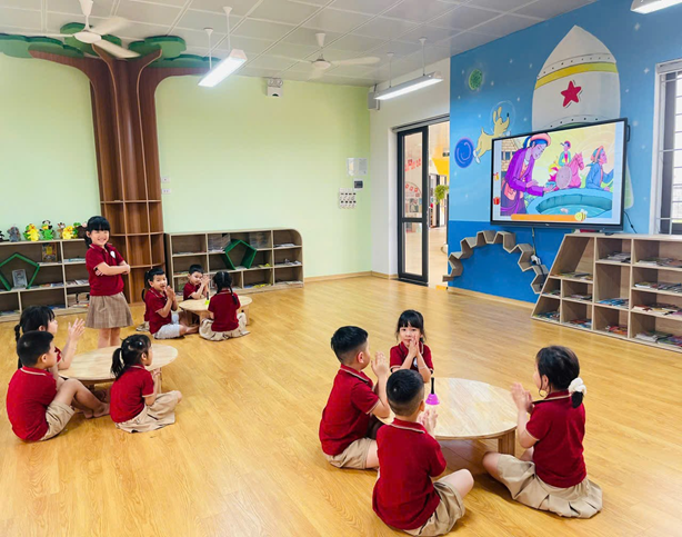 Trường Mầm non Họa Mi tổ chức “Ngày hội sách - Nơi ươm mầm tri thức”- Ảnh 14.