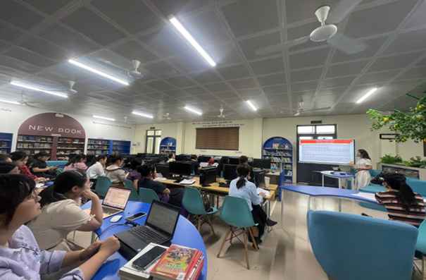 Tăng tốc trước giờ G - trường THCS Linh Đàm tổ chức Chuyên đề ôn thi vào lớp 10 THPT môn Ngữ văn - Ảnh 2.