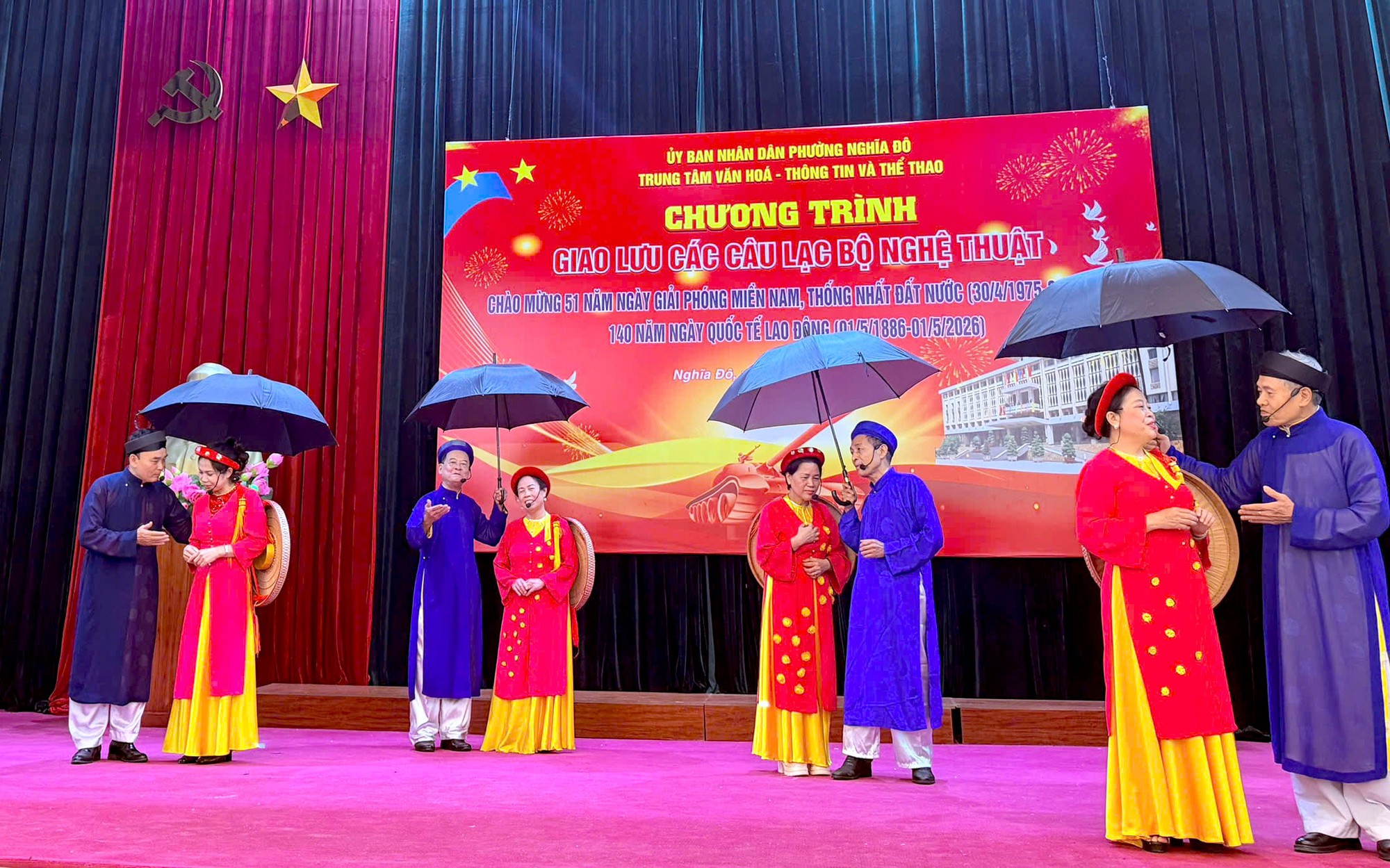 Giao lưu nghệ thuật lan tỏa tinh thần tháng Tư lịch sử- Ảnh 3.