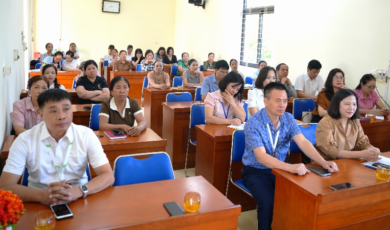 XÃ KIM ANH TỔ CHỨC TẬP HUẤN PHÒNG CHỐNG TÁC HẠI CỦA THUỐC LÁ.- Ảnh 2.