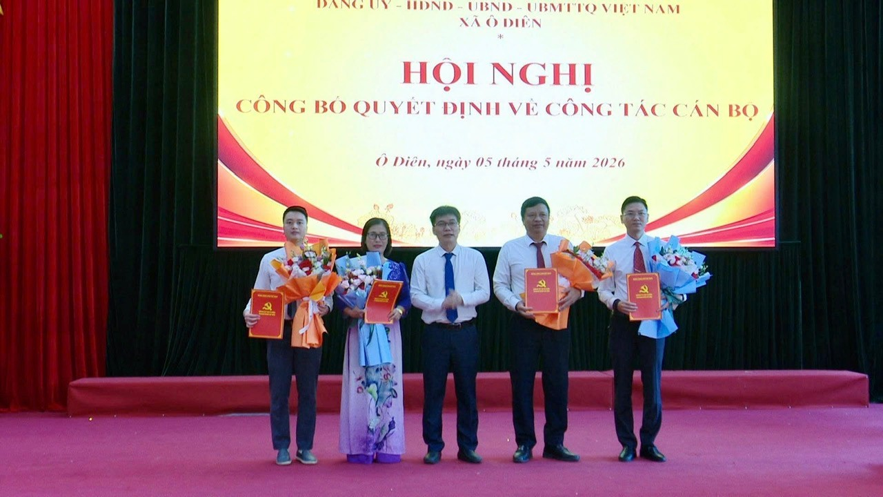 Đảng ủy tổ chức Hội nghị công bố quyết định về công tác cán bộ- Ảnh 1.