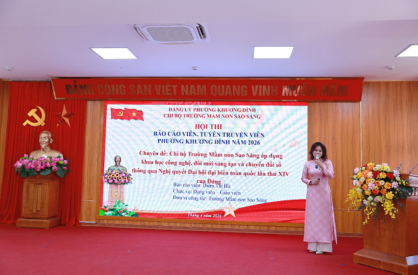Phường Khương Đình tổ chức sôi nổi Vòng Sơ khảo Hội thi Báo cáo viên, tuyên truyền viên giỏi năm 2026- Ảnh 13.