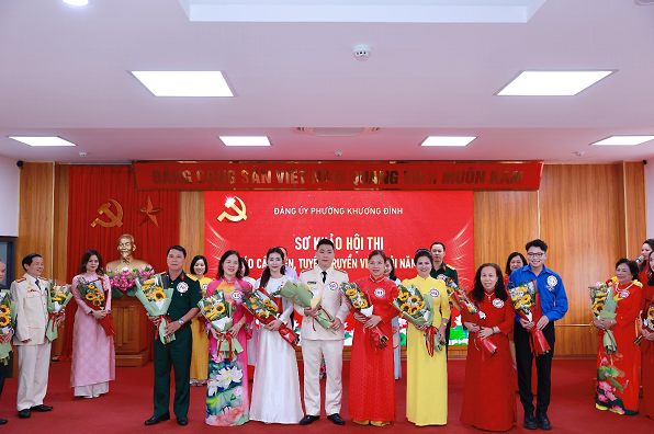 Phường Khương Đình tổ chức sôi nổi Vòng Sơ khảo Hội thi Báo cáo viên, tuyên truyền viên giỏi năm 2026- Ảnh 6.