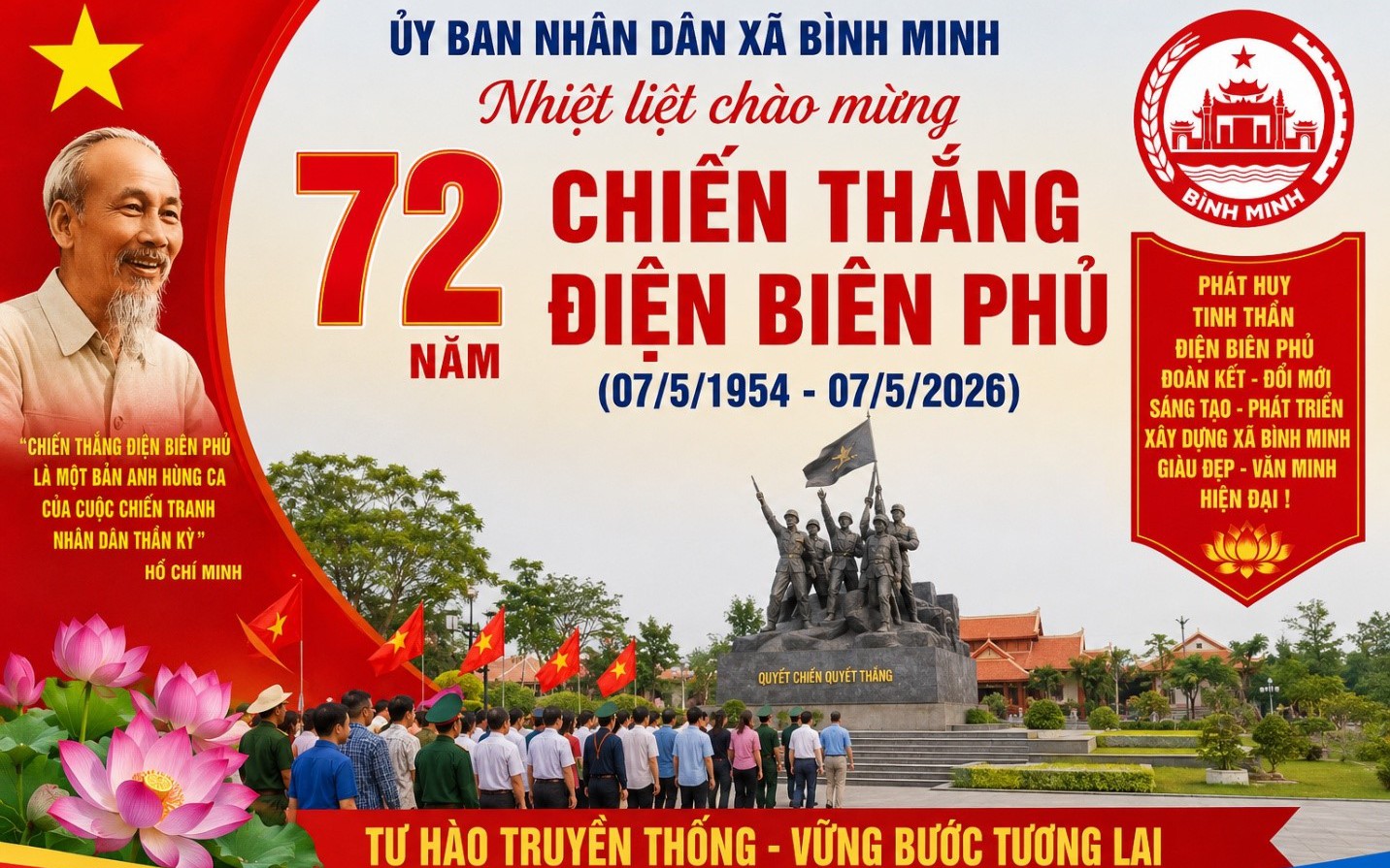 Kỷ niệm 72  năm Chiến thắng Điện Biên Phủ (07/5/1954 - 07/5/2026)