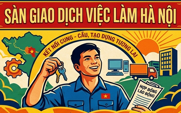 TỔ CHỨC NGÀY HỘI TƯ VẤN VÀ GIAO DỊCH VIỆC LÀM CHO NGƯỜI LAO ĐỘNG CỤM SÓC SƠN NĂM 2026