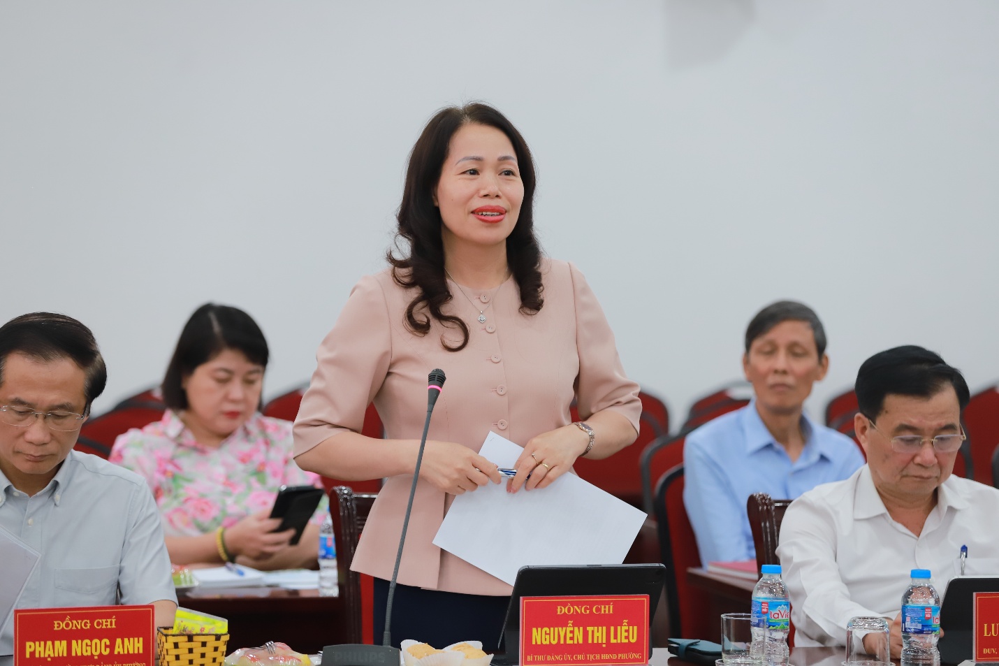 PHƯỜNG CẦU GIẤY TIẾP ĐOÀN KHẢO SÁT CỦA HIỆP HỘI KHOA HỌC HÀNH CHÍNH VIỆT NAM- Ảnh 2.