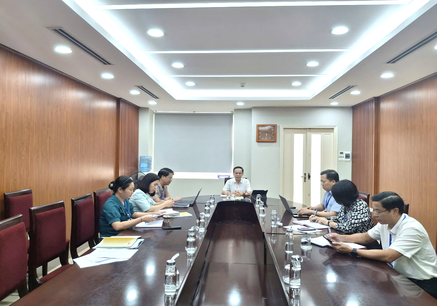Thường trực HĐND phường Việt Hưng phối hợp với Ủy ban MTTQ phường thống nhất nội dung khảo sát, giám sát năm 2026- Ảnh 1.