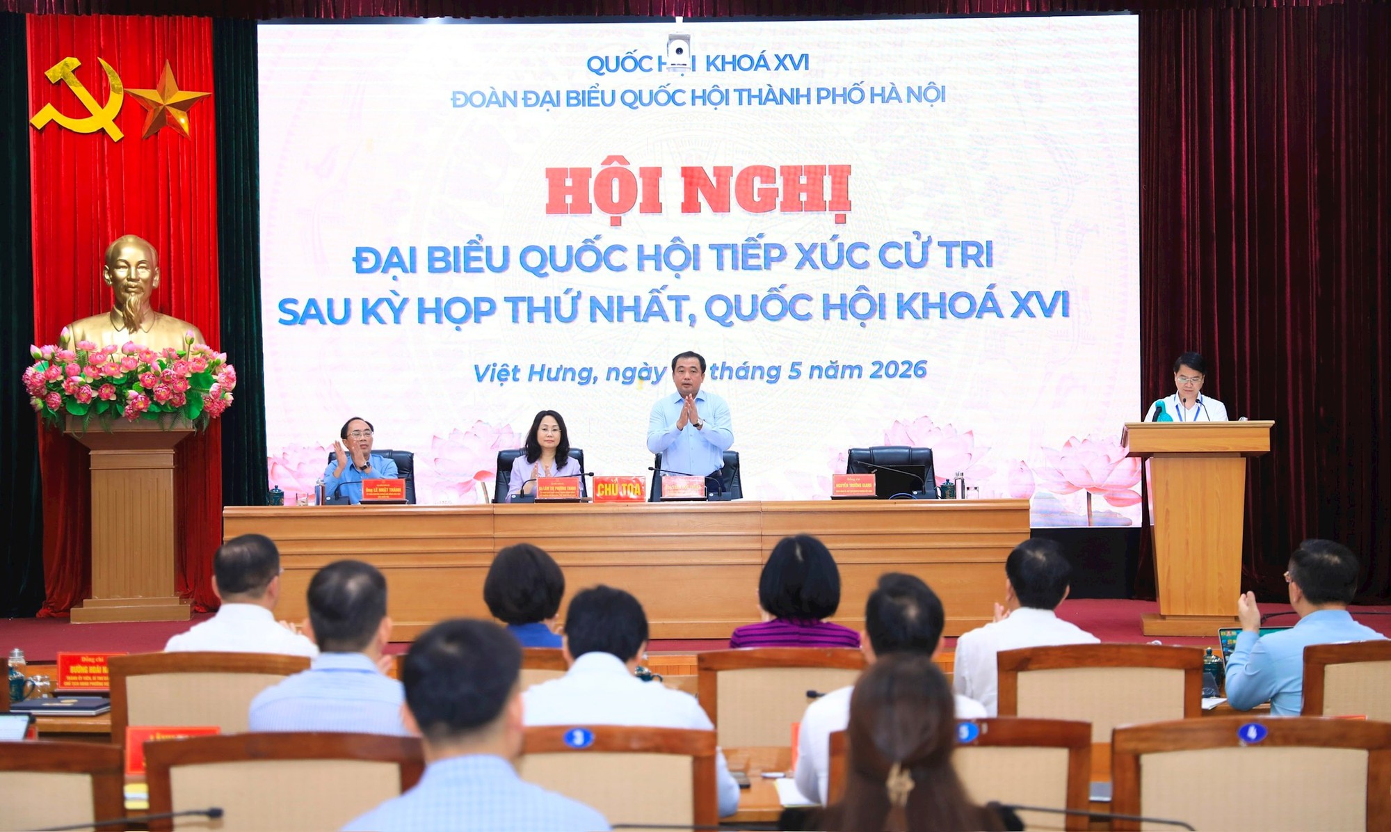 Bí thư Thành ủy Hà Nội Trần Đức Thắng: Khẩn trương cụ thể hóa các điều khoản của Luật Thủ đô năm 2026- Ảnh 1.