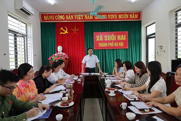 Suối Hai triển khai công tác phối hợp khám sức khỏe miễn phí cho trẻ em và tổ chức tập huấn kỹ năng sống cho học sinh trên địa bàn.- Ảnh 3.