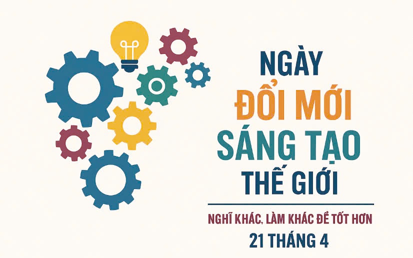 Hưởng ứng ngày Đổi mới sáng tạo thế giới 21/4: Đổi mới tư duy, tự lực tự cường, kiến tạo tương lai, phát triển bền vững- Ảnh 1.