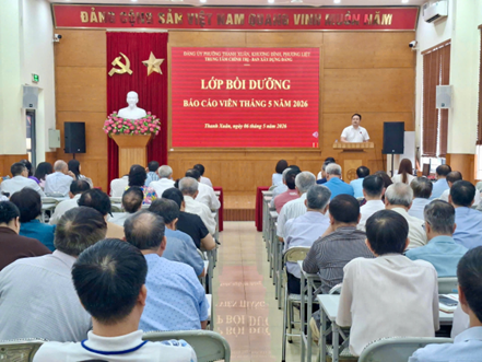 Lớp bồi dưỡng báo cáo viên tháng 5-2026- Ảnh 2.