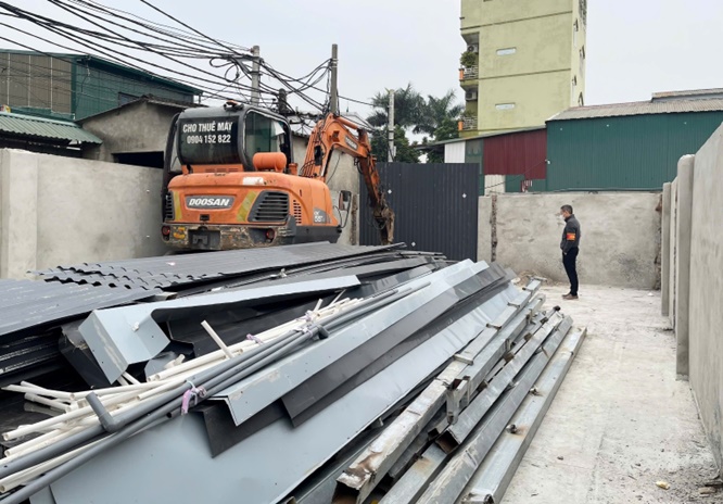 Hoài Đức siết chặt xử lý công trình vi phạm, không để phát sinh nguy cơ cháy nổ- Ảnh 3.
