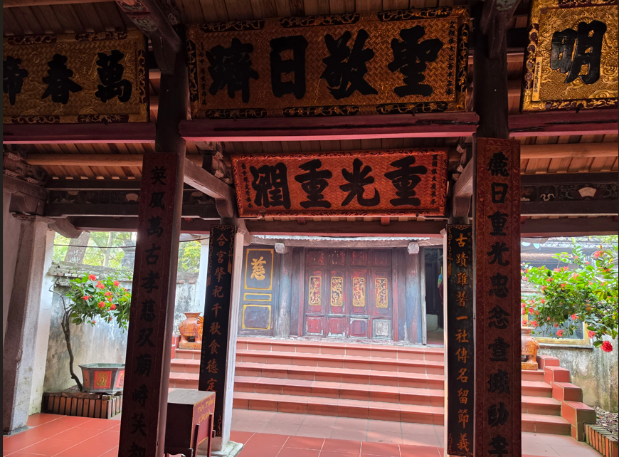 GIỚI THIỆU VỀ CỤM DI TÍCH QUỐC GIA: ĐÌNH - ĐỀN - CHÙA THÔN PHÙ LƯU THƯỢNG, XÃ HÒA XÁ- Ảnh 10.