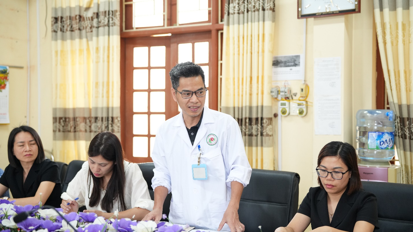 Trạm Y tế xã Hoài Đức phối hợp cùng Bệnh viện Đa khoa Hoài Đức và các đơn vị y tế đối tác tổ chức hội nghị triển khai Kế hoạch tổ chức khám sức khỏe cho nhân dân trên địa bàn xã năm 2026- Ảnh 3.