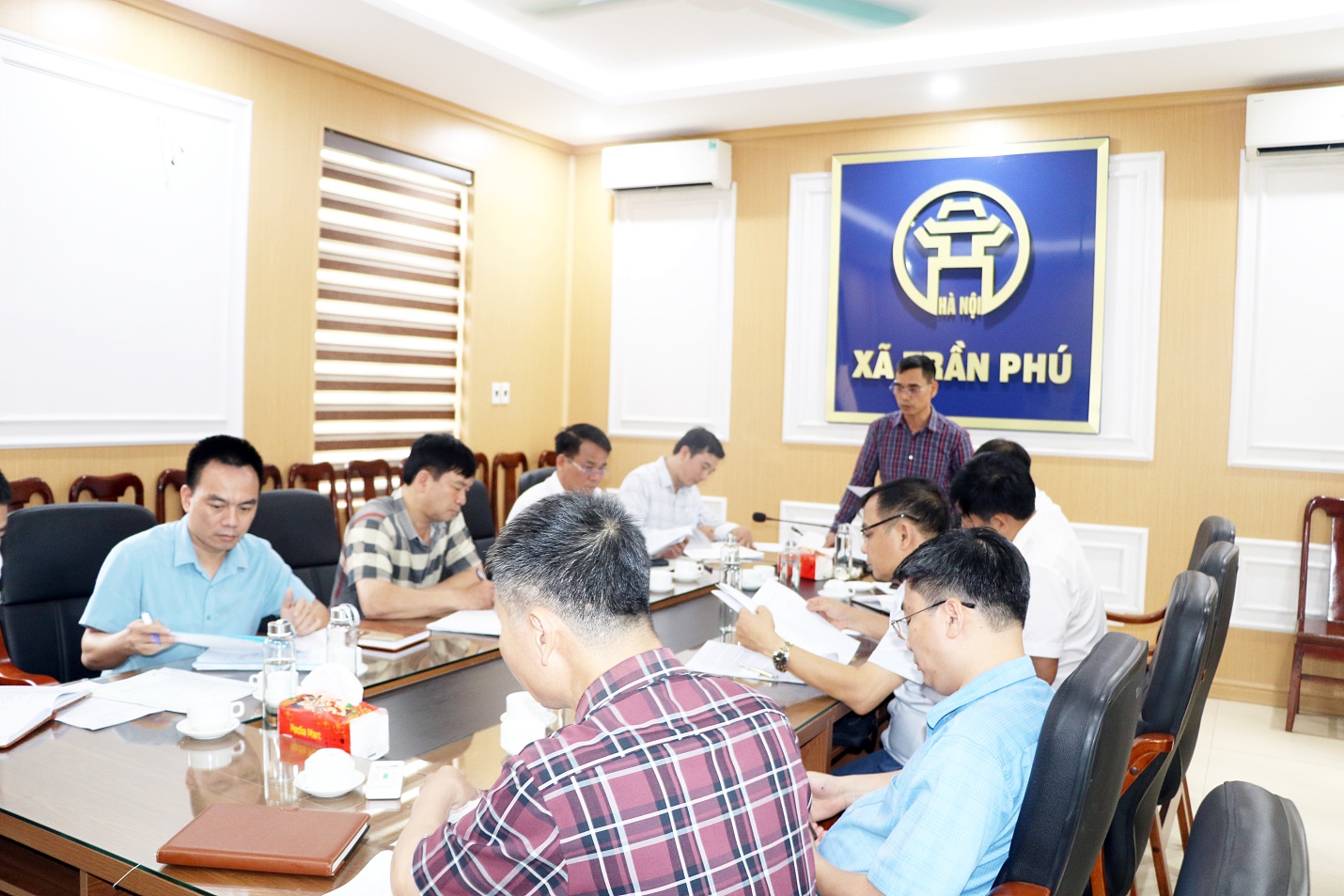 Thường trực HĐND xã tổ chức hội nghị công bố Quyết định và kế hoạch giám sát việc thực hiện 5 điểm nghẽn trên địa bàn- Ảnh 1.