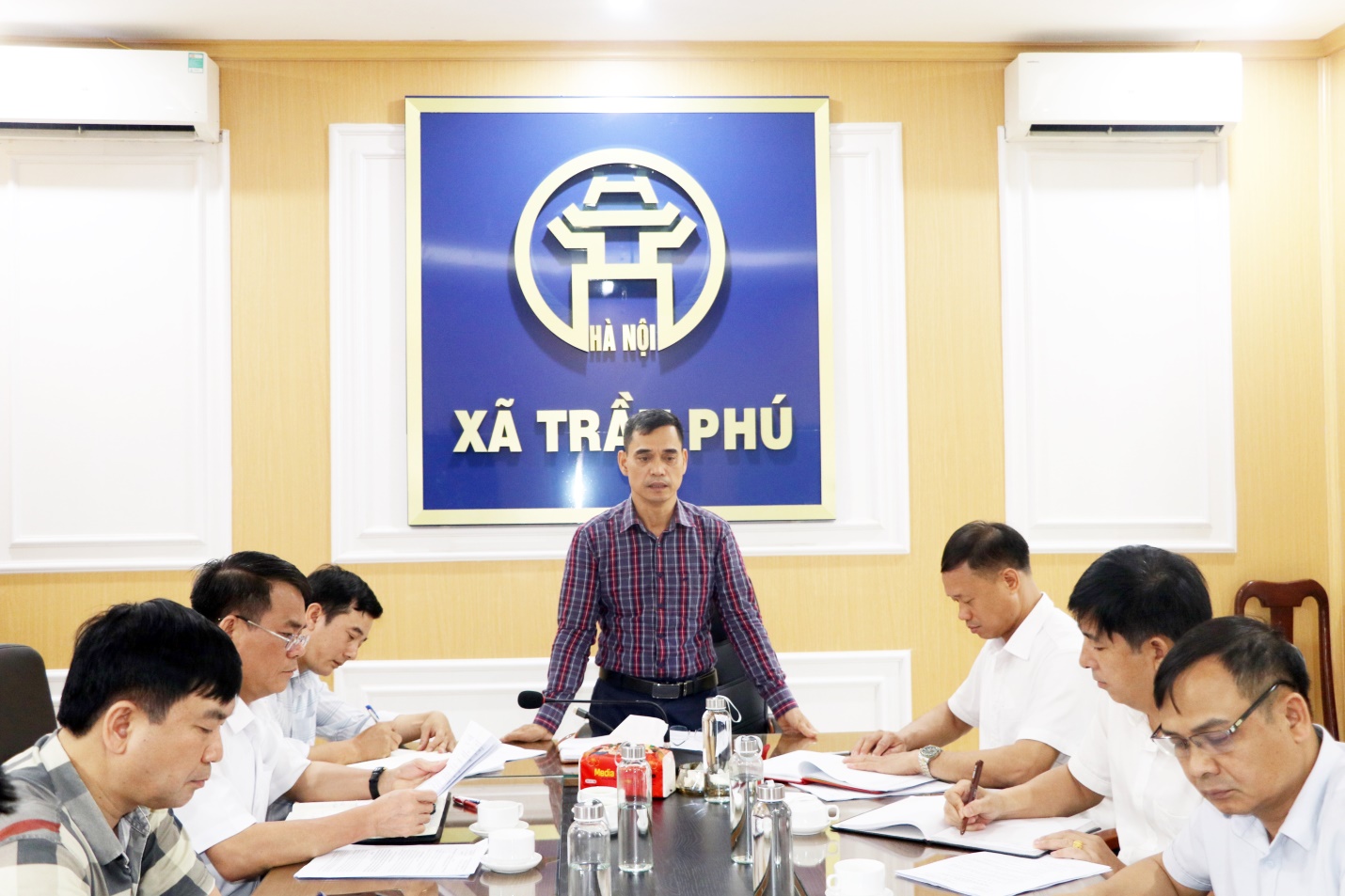Thường trực HĐND xã tổ chức hội nghị công bố Quyết định và kế hoạch giám sát việc thực hiện 5 điểm nghẽn trên địa bàn- Ảnh 2.
