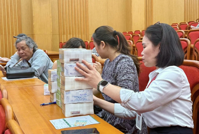 Thanh Xuân ‘tổng lực’ giải phóng mặt bằng, người dân phấn khởi nhận đền bù- Ảnh 3.