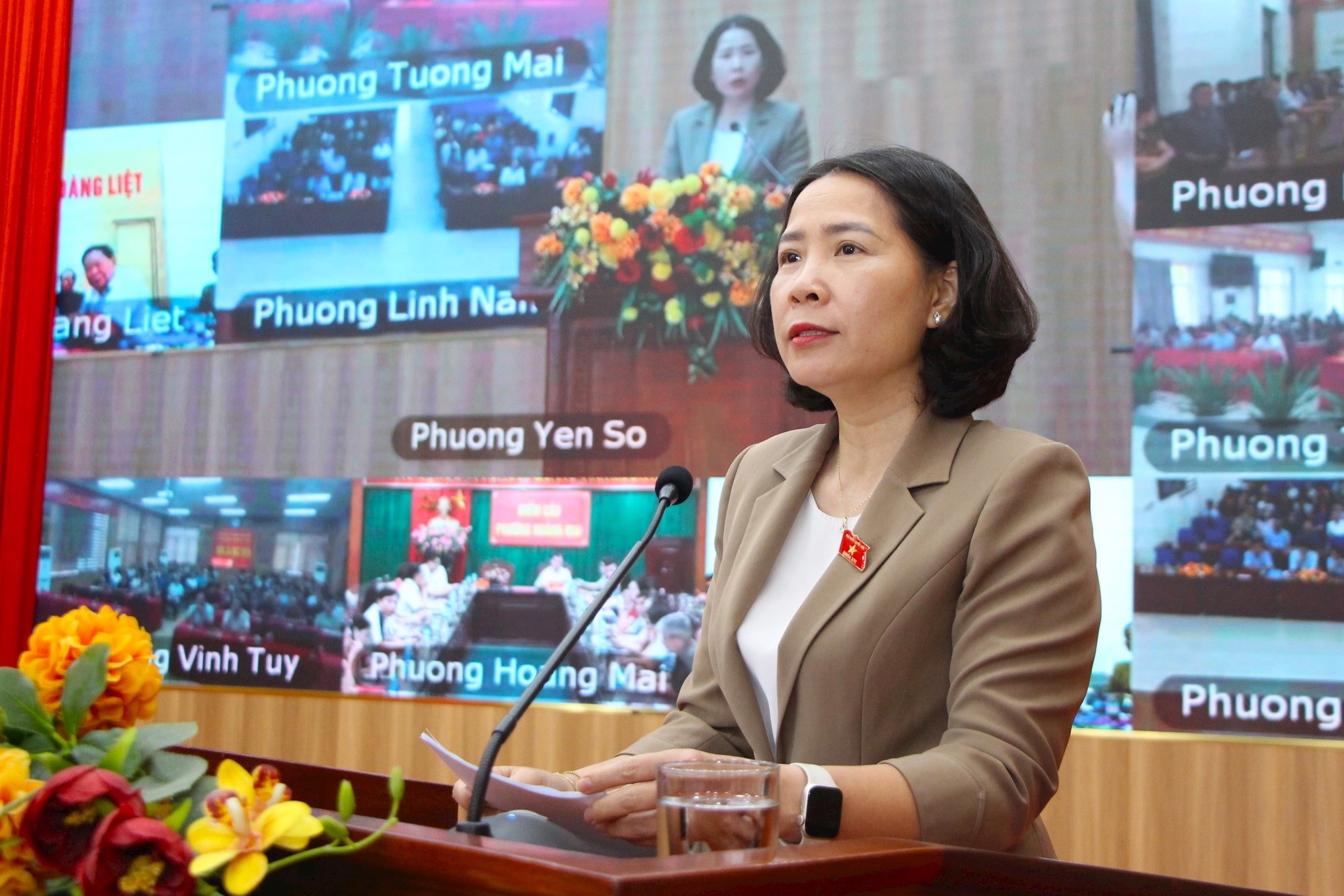 Phường Yên Sở: Đại biểu Quốc hội thuộc đơn vị bầu cử số 3 thành phố Hà Nội đã tiếp xúc cử tri sau kỳ họp thứ Nhất, Quốc hội khóa XVI- Ảnh 4.