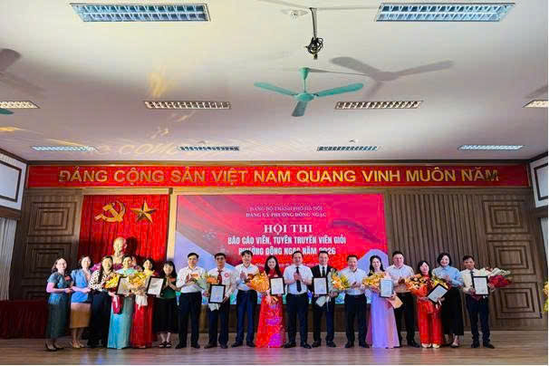 Sôi nổi Hội thi Báo cáo viên, tuyên truyền viên giỏi
năm 2026 tại phường Đông Ngạc
- Ảnh 8.