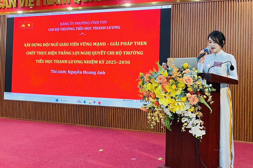 CHUNG KHẢO HỘI THI BÁO CÁO VIÊN, TUYÊN TRUYỀN VIÊN GIỎI PHƯỜNG VĨNH TUY NĂM 2026- Ảnh 9.
